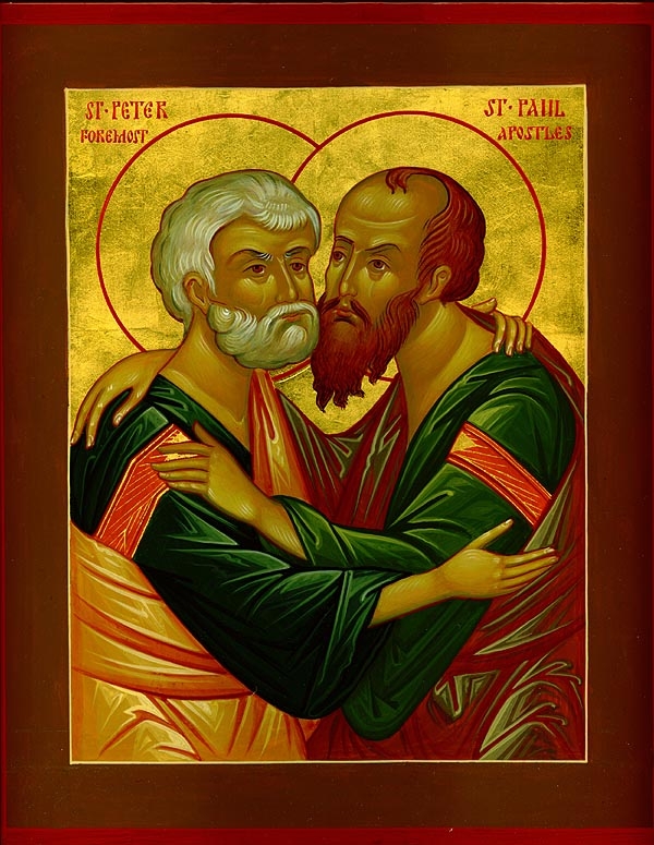 Friday, June 28, 12:00 pm: Holy Eucharist for St. Peter and St. Paul's Day (anticipated)