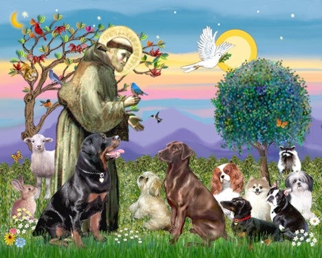 Sunday, October 8, 2023, 10:15 a.m.: Blessing of the Animals