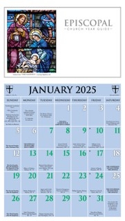 New! 2025 Episcopal Church Year calendars ($5.00 each)