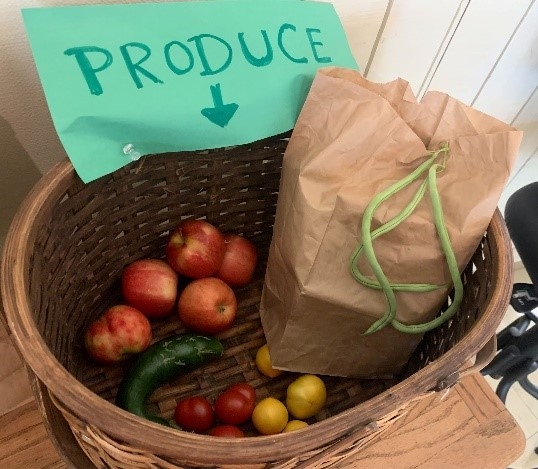 ​A REMINDER:  The PRODUCE EXCHANGE is Open!